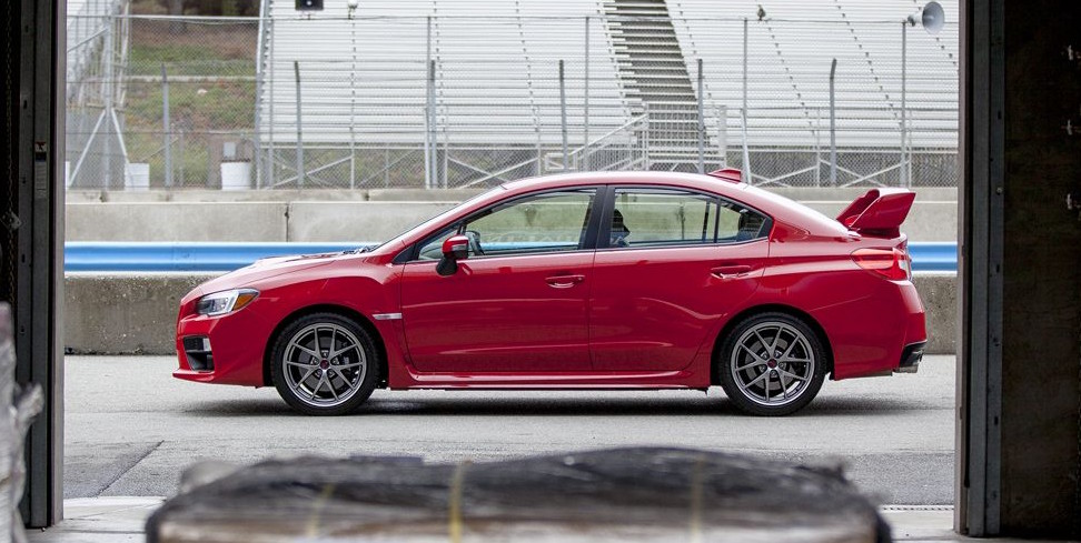 Ebbro 45313 Subaru WRX STI 2014 RED